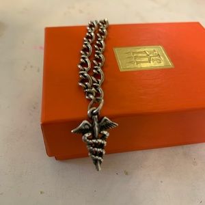 James Avery small Charm Bracelet and Charm